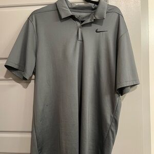 Nike Men's Charcoal Polo Shirt